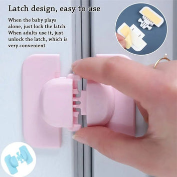 Safety Kids Toddler Child Freezer Door Lock Safety Child Freezer Door Lock ( Pack Of 3 )(random Color)